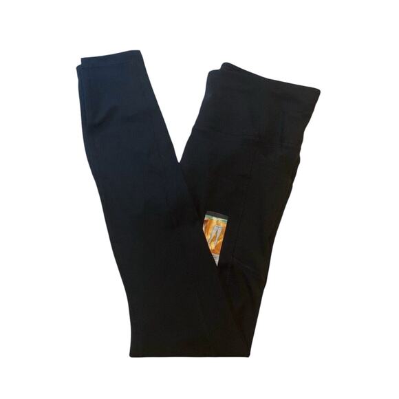 NWT Avia Leggings Women’s Size S (4-6) Black High Waist Ankle Legging UPF 50+ - Picture 7 of 12